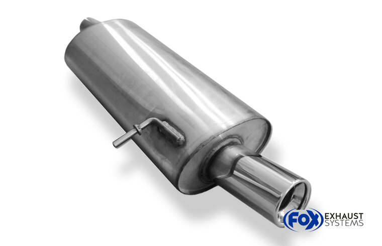 Fox Sportuitlaat Achterdemper Seat Alhambra Type 7MS - 1x80 Type 13