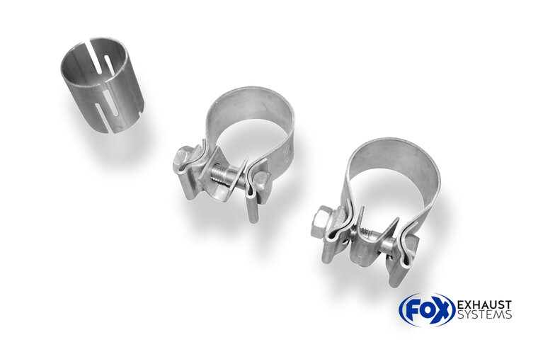 Fox Sportuitlaat Achterdemper Seat Arosa 6H/ VW Lupo 6X - 1x90 Type 13