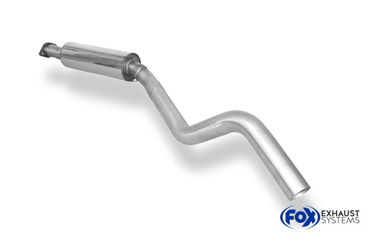 Fox Sportuitlaat Opel Astra F-CC voordemper &Oslash;63,5 mm