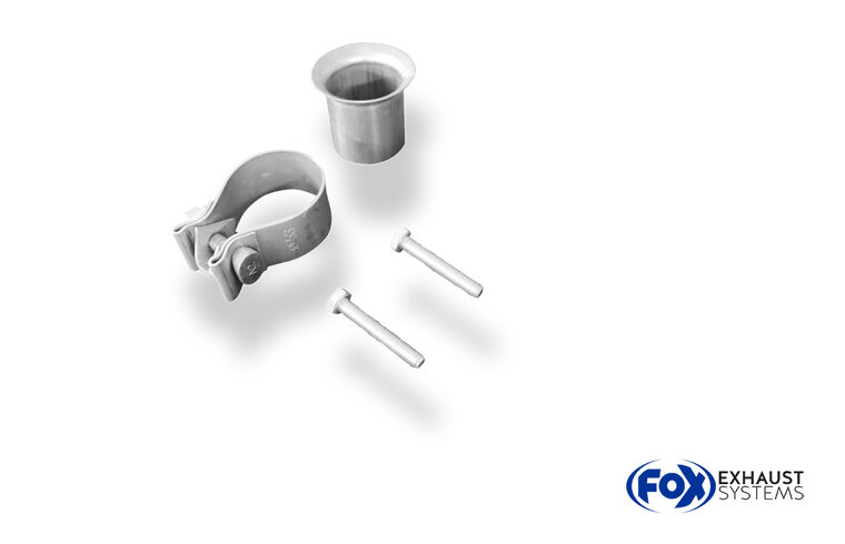 Fox Sportuitlaat Opel Astra G Sedan Achterdemper - 2x80 Type 13