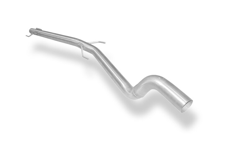 Fox Sportuitlaat Vervangingspijp voor de voordemper van de Opel Astra G Hatchback/Sedan/Caravan &Oslash;63,5 mm