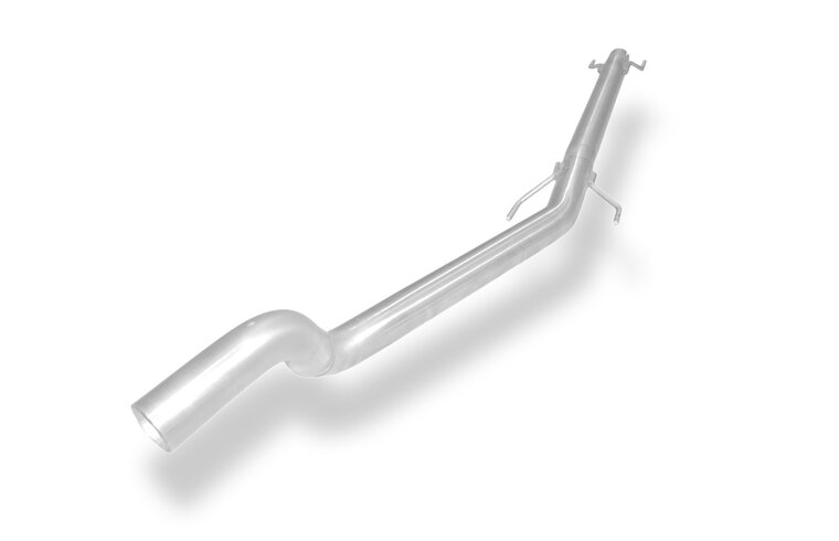 Fox Sportuitlaat Vervangingspijp voor de voordemper van de Opel Astra G Coup&eacute;/Cabriolet &Oslash;63,5 mm