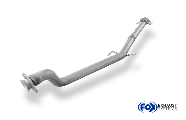 Fox Sportuitlaat Vervangingspijp voor de voordemper van de Opel Astra G-CC OPC Hatchback + Caravan