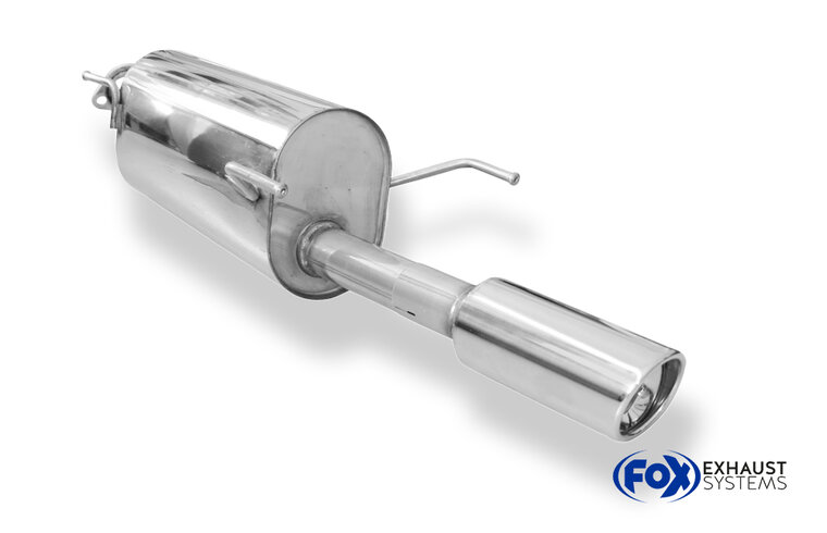 Fox Sportuitlaat Opel Astra G OPC Caravan achterdemper - 1x90 Type 17