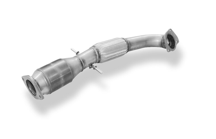 Fox Sportuitlaat Opel Astra J OPC downpipe met 200-cellige HJS-katalysator
