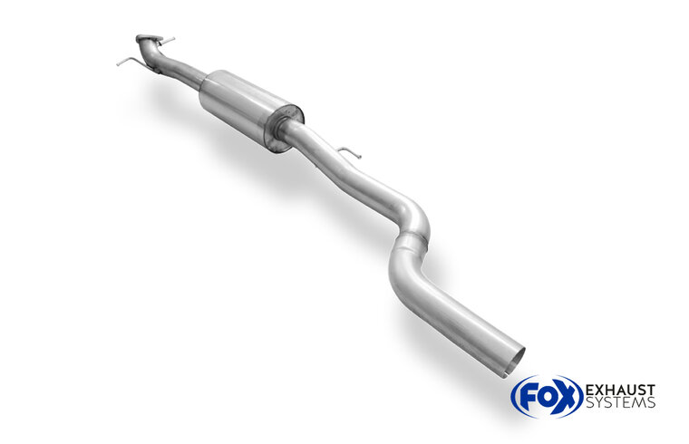 Fox Sportuitlaat Opel Astra K hatchback voordemper (niet voor modellen met OPF)
