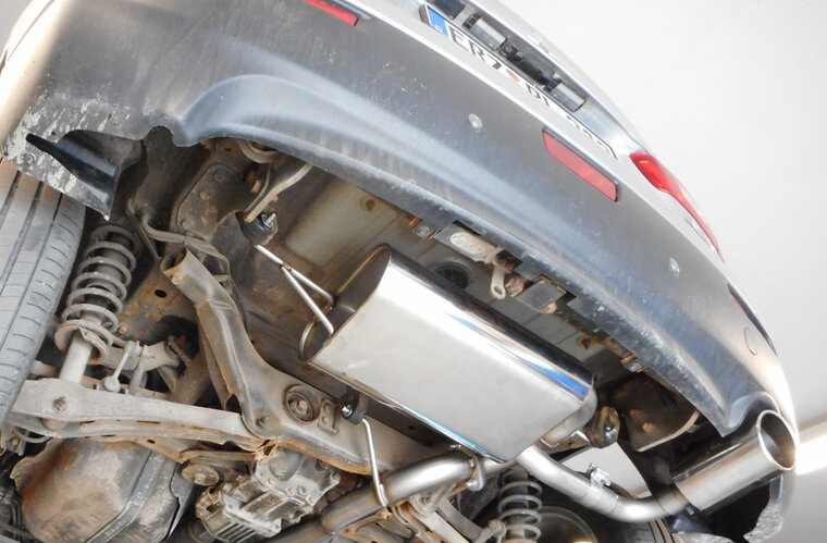 Fox Sportuitlaat Mitsubishi ASX 4x4 - Type GAO Achterdemper Rechter Uitlaat - 129x106 Type 44
