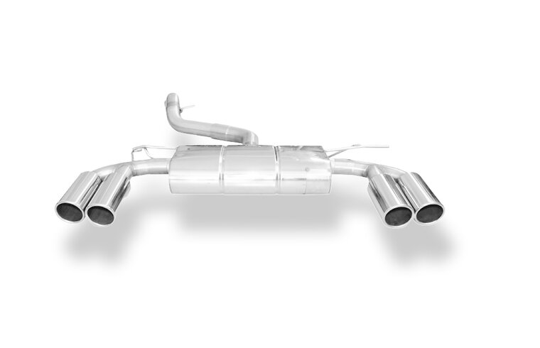 Fox Sportuitlaat Seat Ateca 4x2 - FP Achterdemper rechts/links - 2x90 Type 16 rechts/links