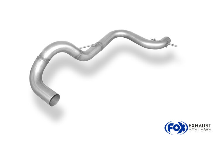 Fox Sportuitlaat VW Beetle 1.4l - 16 (5C) Coup&eacute; &amp; Cabrio - Vervangingspijp voor de stijve middendemper van de achteras