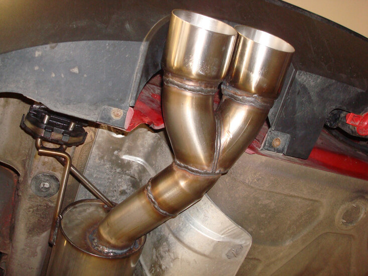 Fox Sportuitlaat Fiat Bravo 198 - Diesel Achterdemper - 2x90 Type 14