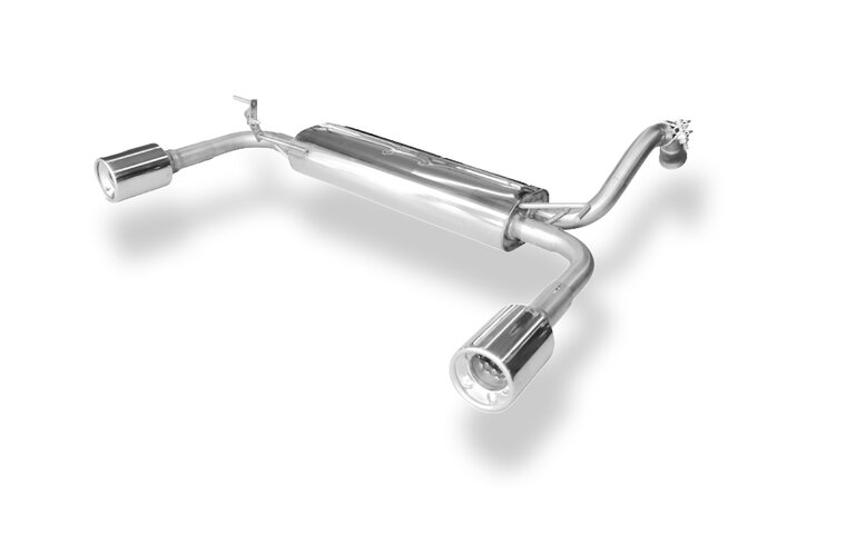 Fox Sportuitlaat Citroen C1 II Achterdemper Rechts/Links Uitlaat - 1x90 Type 13 Rechts/Links