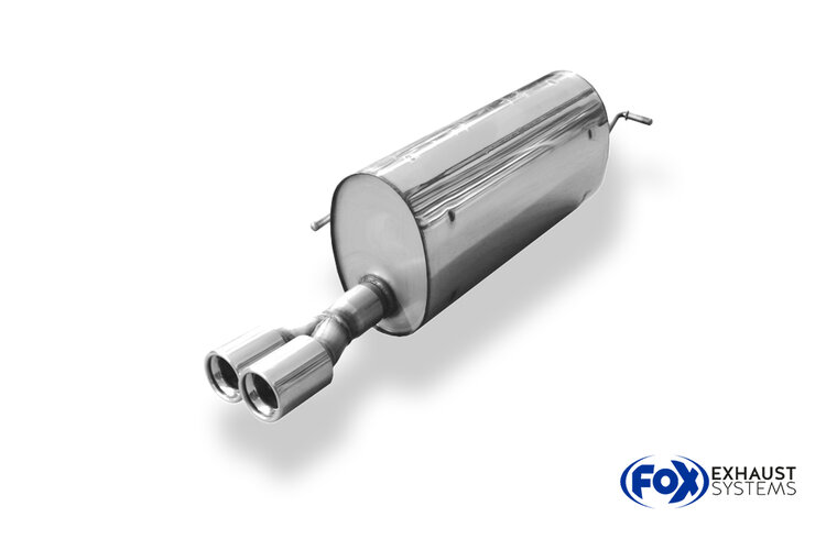 Fox Sportuitlaat Citroen C4 Coup&eacute; achterdemper - 2x80 Type 13