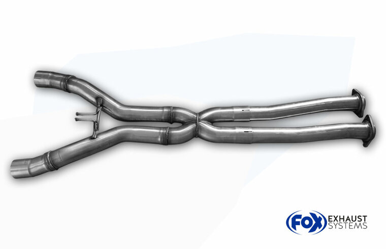 Fox Sportuitlaat Corvette C7 X-Pipe &Oslash;70mm