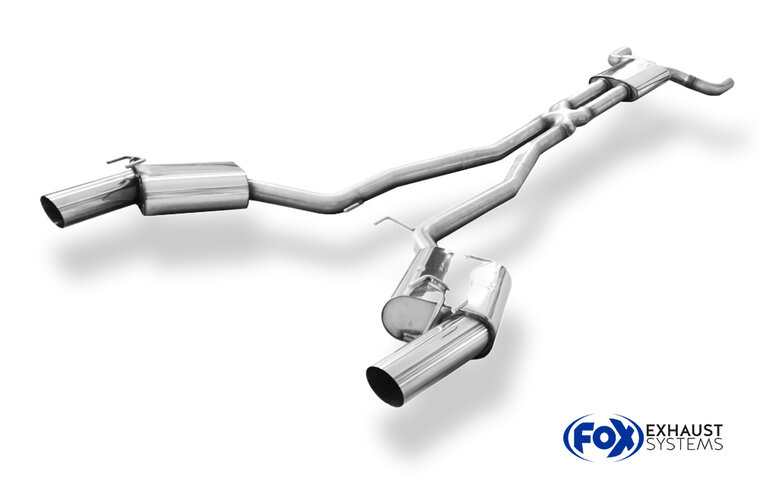 Fox Sportuitlaat Chevrolet Camaro achterdemper rechts/links - 1x100 type 14 rechts/links