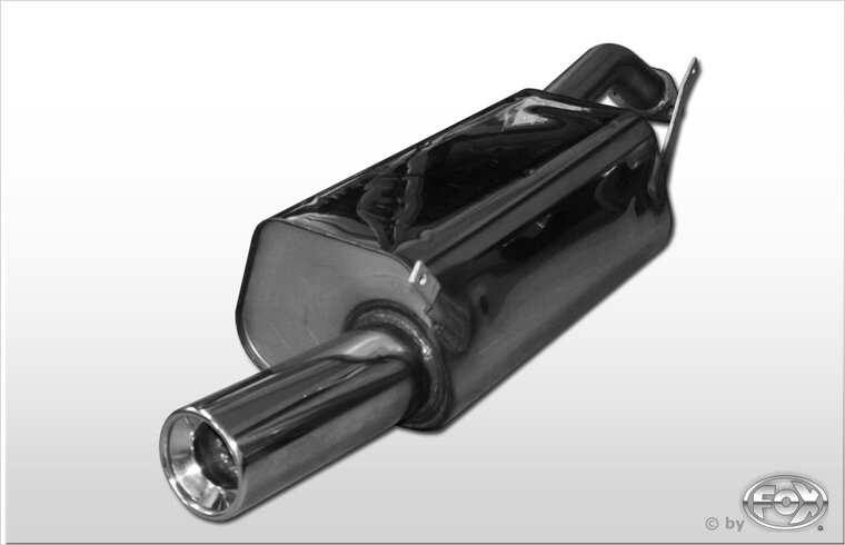 Fox Sportuitlaat Mitsubishi Carisma Type DAO Achterdemper - 1x90 Type 13