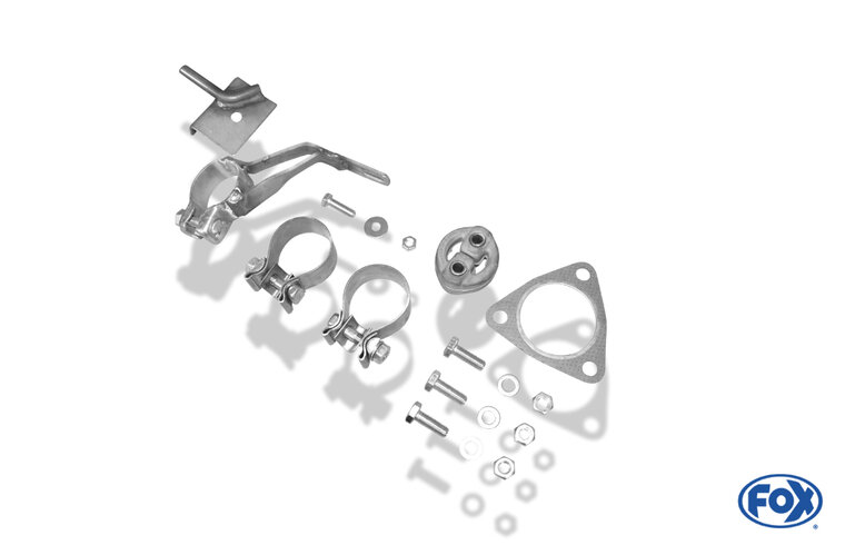 Fox Sportuitlaat Mitsubishi Carisma Type DAO Achterdemper Rechts/Links Uitlaat - 1x90 Type 13 Rechts/Links