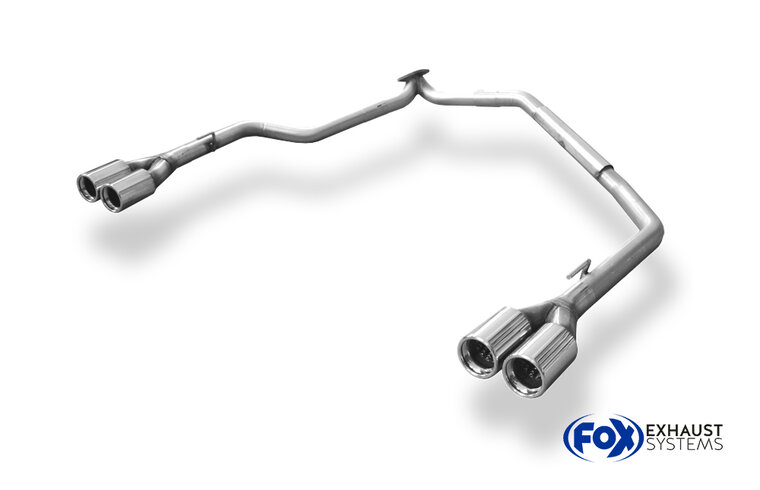 Fox Sportuitlaat Kia Carnival II uitlaatspruitstuk rechts/links - 2x76 Type 13 rechts/links