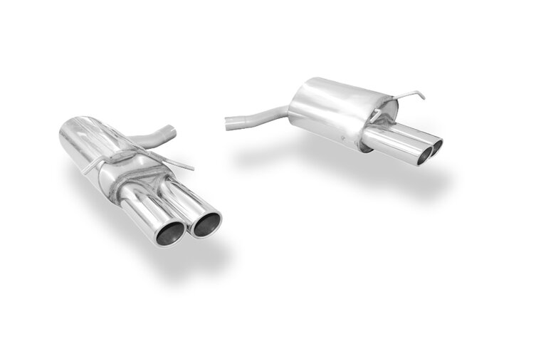 Fox Sportuitlaat Mercedes C-Klasse 6-cilinder - W204/S204 achterdemper rechts/links - 2x80 type 16 rechts/links