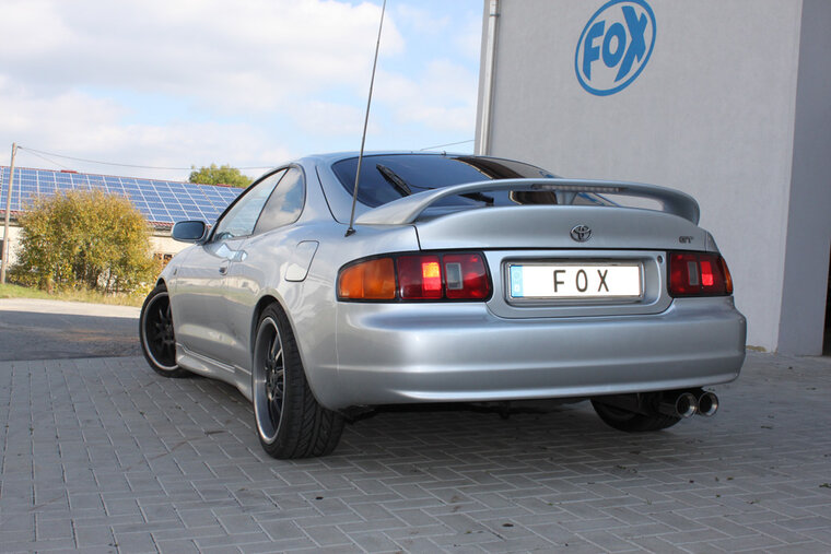 Fox Sportuitlaat Toyota Celica T20 achterdemper - 2x90 type 22
