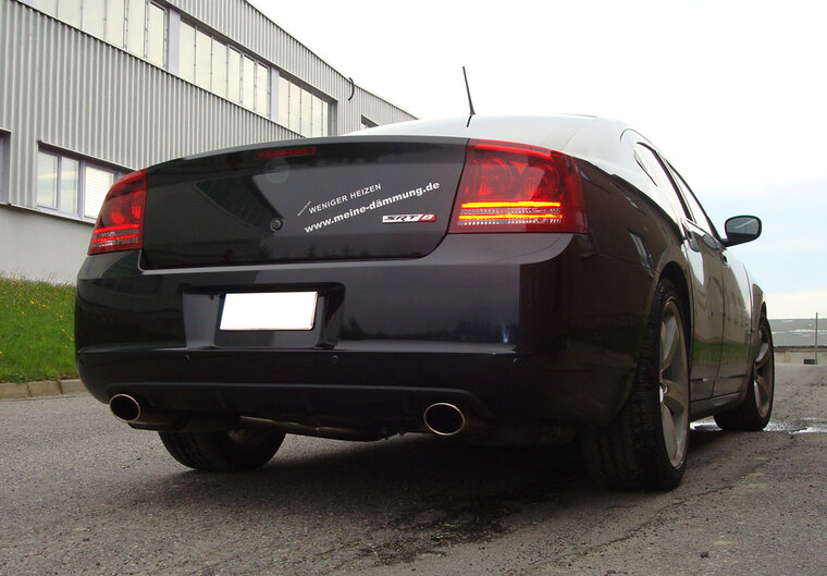Fox Sportuitlaat Dodge Charger achterdemper rechts/links - 115x85 type 32 rechts/links