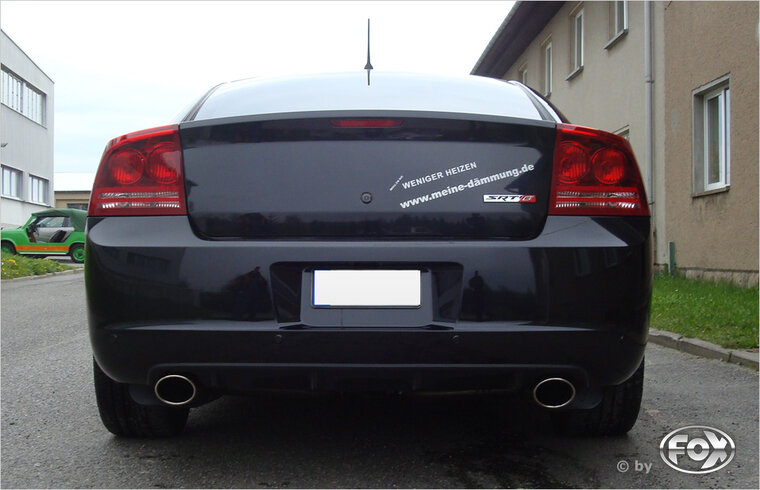 Fox Sportuitlaat Dodge Charger achterdemper rechts/links - 115x85 type 32 rechts/links