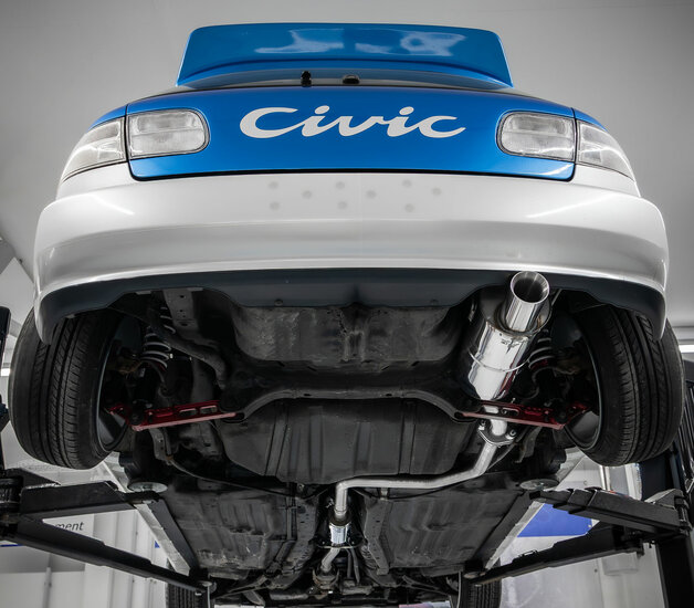Fox Sportuitlaat Honda Civic 5 - EG2 EG3 Achter- en voordemper - 1x90 Type 24