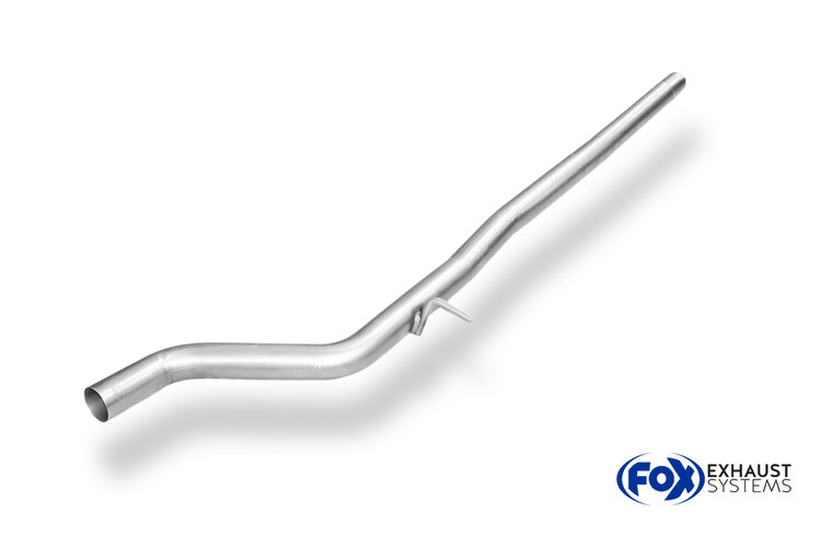 Fox Sportuitlaat Vervangingspijp voor de voordemper van de Renault Clio IV 1.2l