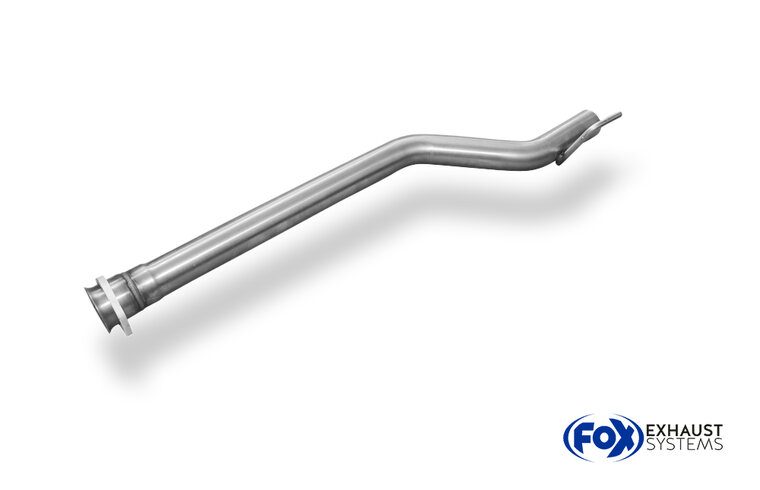 Fox Sportuitlaat Vervangingspijp voor de voordemper van een Mercedes CLK Type 208