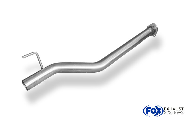 Fox Sportuitlaat Vervangingspijp voor de voordemper van een Mercedes CLK Type 208