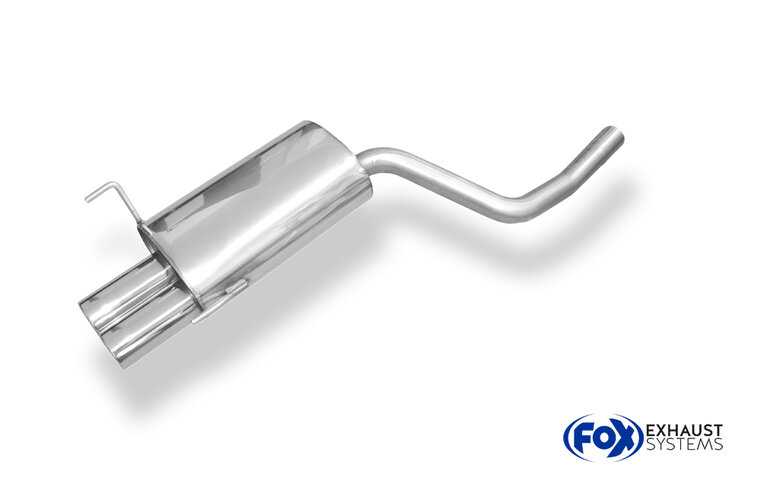 Fox Sportuitlaat Mercedes CLK Type 208 achterdemper - 2x80 Type 13