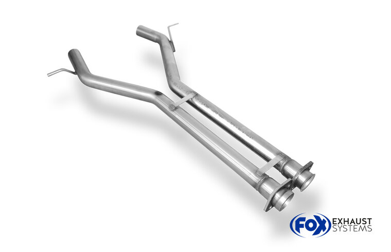 Fox Sportuitlaat Mercedes CLS Type C219 Vervangingspijp voor de voordemper rechts/links