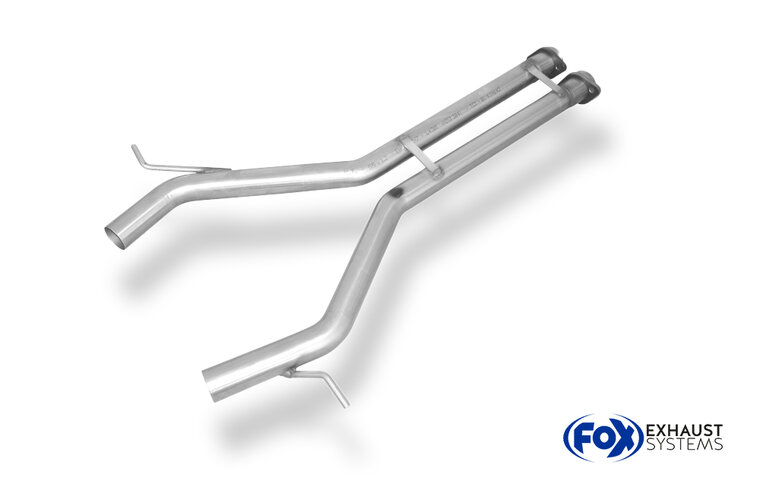 Fox Sportuitlaat Mercedes CLS Type C219 Vervangingspijp voor de voordemper rechts/links