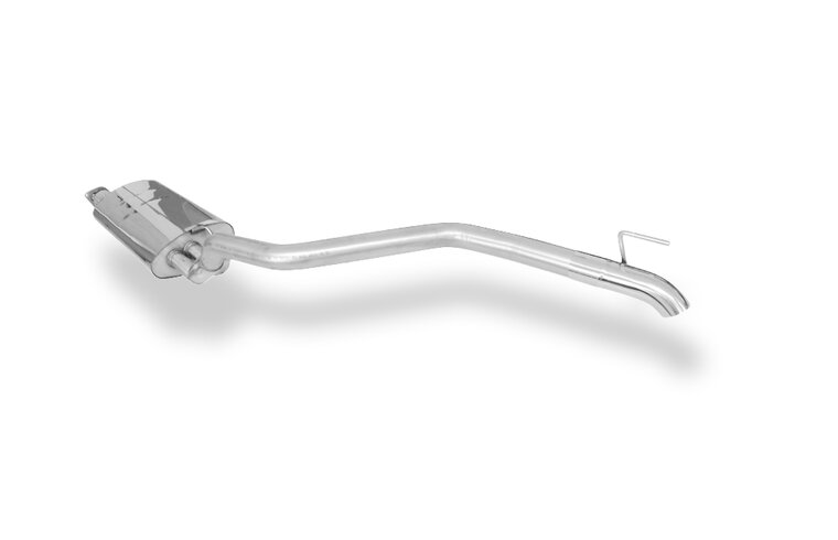 Fox Sportuitlaat Achterdemper voor Jeep Commander Type WH/XK - 1x70 Type 28