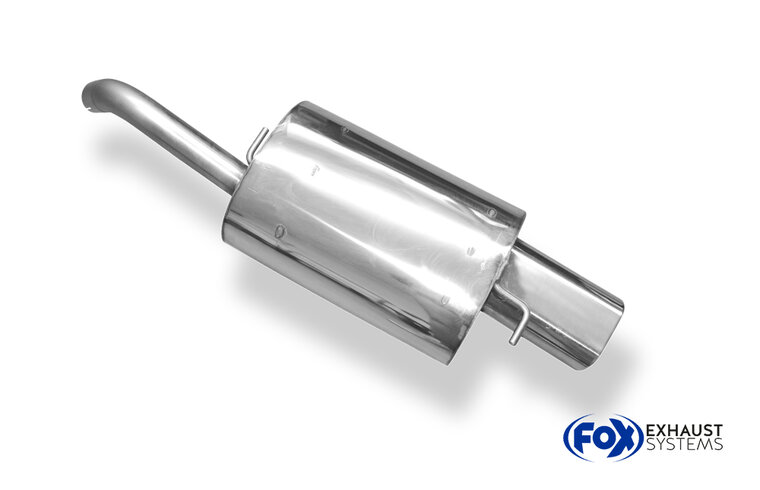 Fox Sportuitlaat Toyota Corolla E12 - Achterdemper Hatchback - 135x80 Type 53