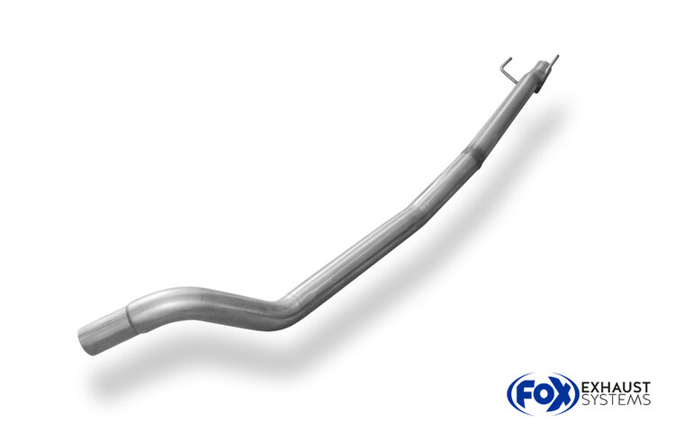 Fox Sportuitlaat Vervangingspijp voor de voordemper van de Opel Corsa B