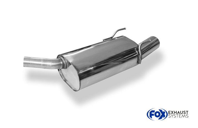 Fox Sportuitlaat Opel Corsa B achterdemper - 1x90 type 13