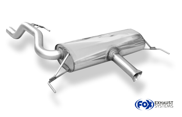 Fox Sportuitlaat Opel Corsa D OPC - 141 kW Achterdemper