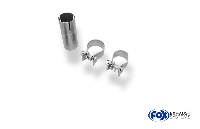 Fox Sportuitlaat Opel Corsa E achterdemper - 1x90 type 25