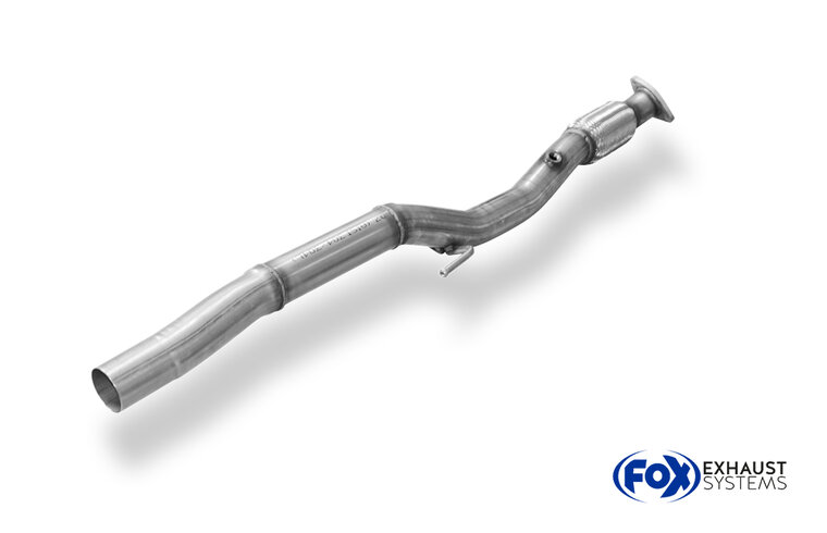 Fox Sportuitlaat Opel Corsa E OPC verbindingspijp katalysator/voordemper