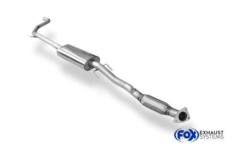 Fox Sportuitlaat Opel Corsa E voordemper