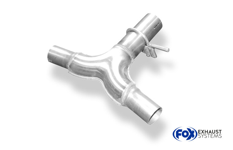 Fox Sportuitlaat Ford Cougar Type BCV Y-adapter 2.5l V6 125kW met extra bevestigingsbeugel