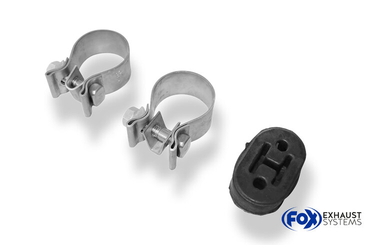 Fox Sportuitlaat Ford Cougar Type BCV Achterdemper Rechts/Links - 115x85 Type 38 Rechts/Links