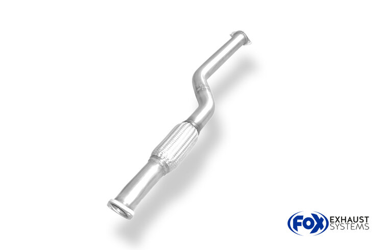 Fox Sportuitlaat Hyundai Coupe Type GK voorpijp met flexibel stuk &Oslash;63,5