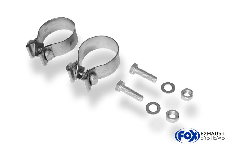 Fox Sportuitlaat Hyundai Coupe Type GK Achterdemper rechts/links - 129x106 Type 32 rechts/links