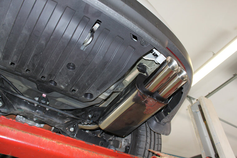 Fox Sportuitlaat Honda CR-V IV achterdemper - 2x90 type 25