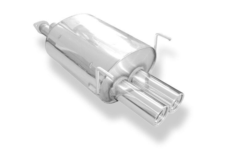 Fox Sportuitlaat Honda CRX III achterdemper - 2x76 Type 13