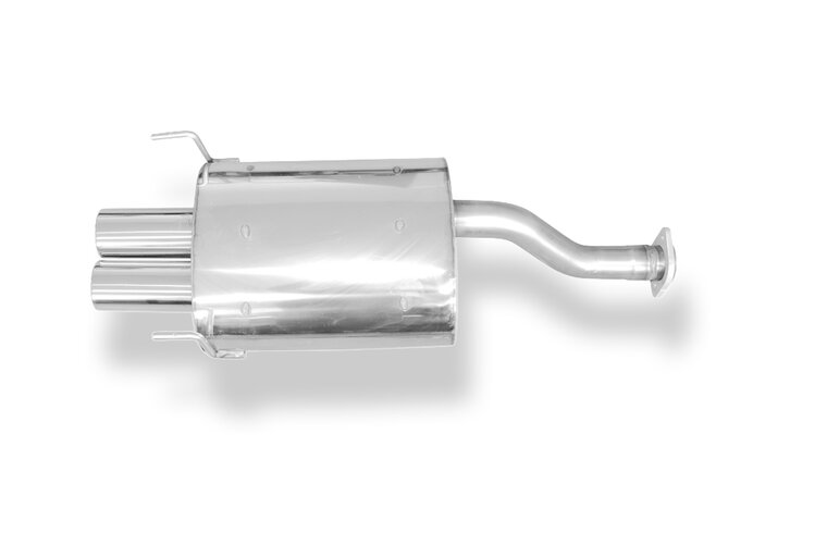 Fox Sportuitlaat Honda CRX III achterdemper - 2x76 Type 13