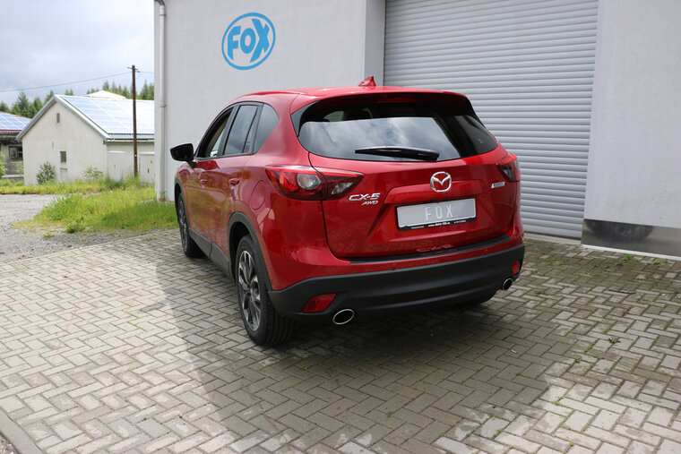 Fox Sportuitlaat Mazda CX5 - KE/GH Achterdemper dwars rechts/links - 115x85 Type 38 rechts/links