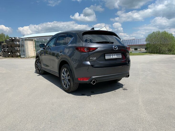 Fox Sportuitlaat Mazda CX5 - KF Diesel Achterdemper dwars rechts/links - 1x100 Type 16 rechts/links