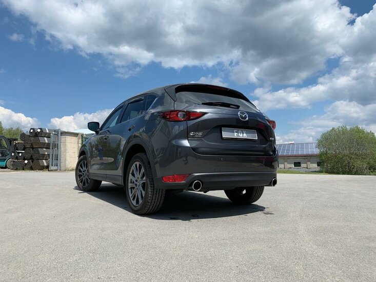 Fox Sportuitlaat Mazda CX5 - KF Diesel Achterdemper dwars rechts/links - 1x100 Type 16 rechts/links